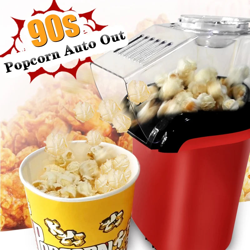 Máquina de pipoca sem óleo