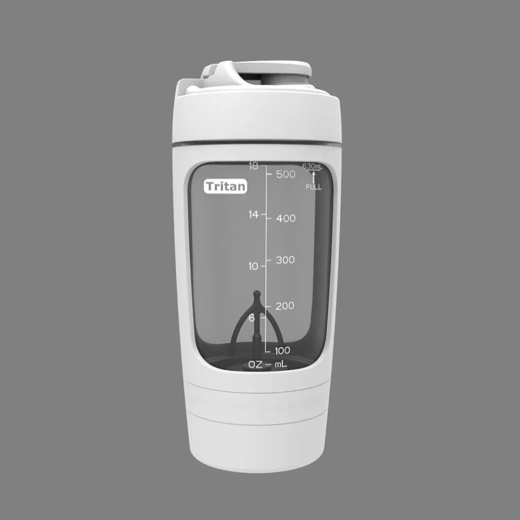 Copo Misturador Elétrico Automático 630ml com USB Recarregável