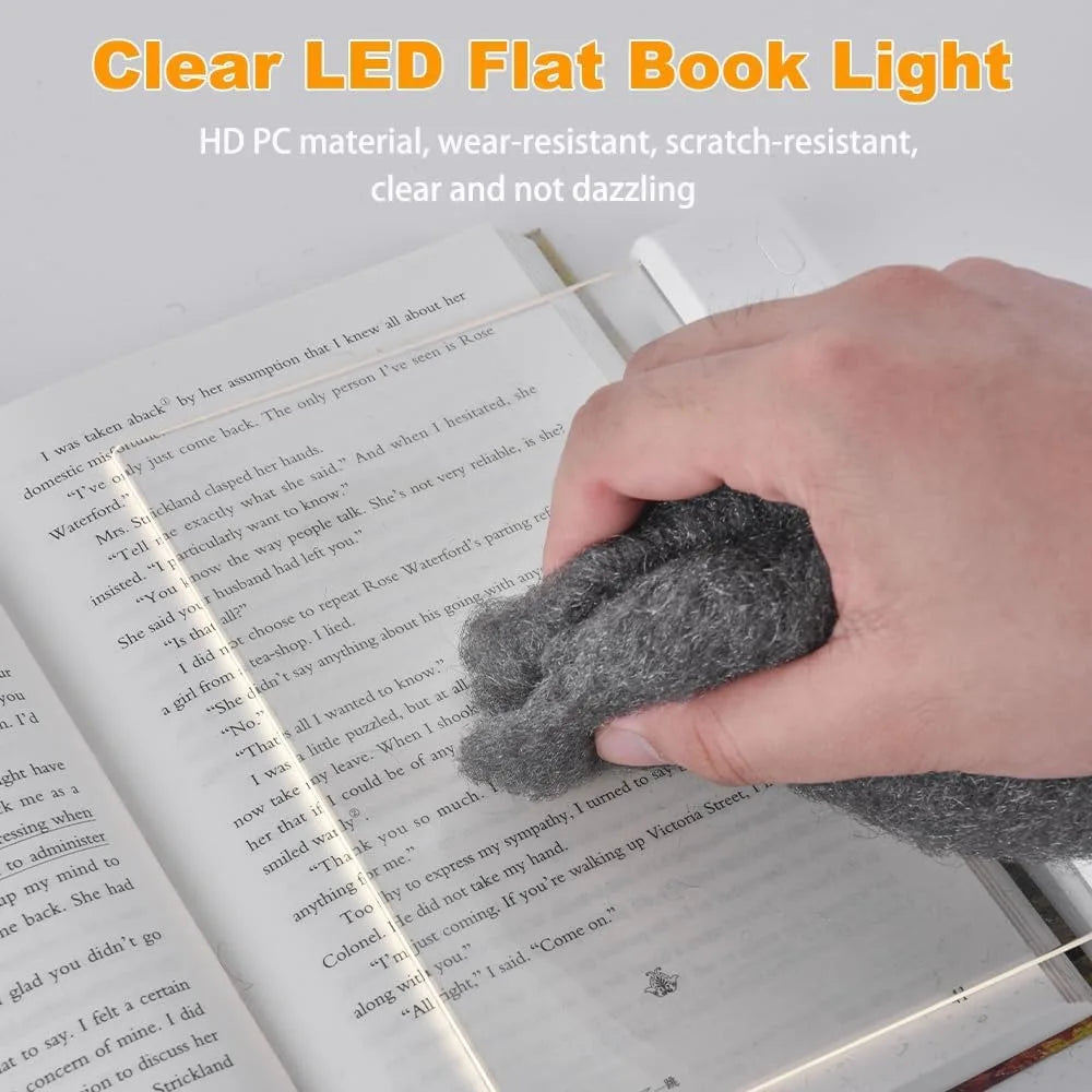Luminária de leitura LED de tela plana