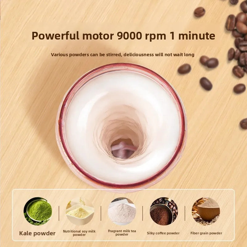 Copo Misturador Elétrico Automático 630ml com USB Recarregável