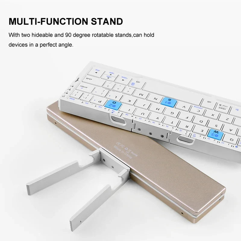 Teclado Bluetooth dobrável mini BOW, sem fio