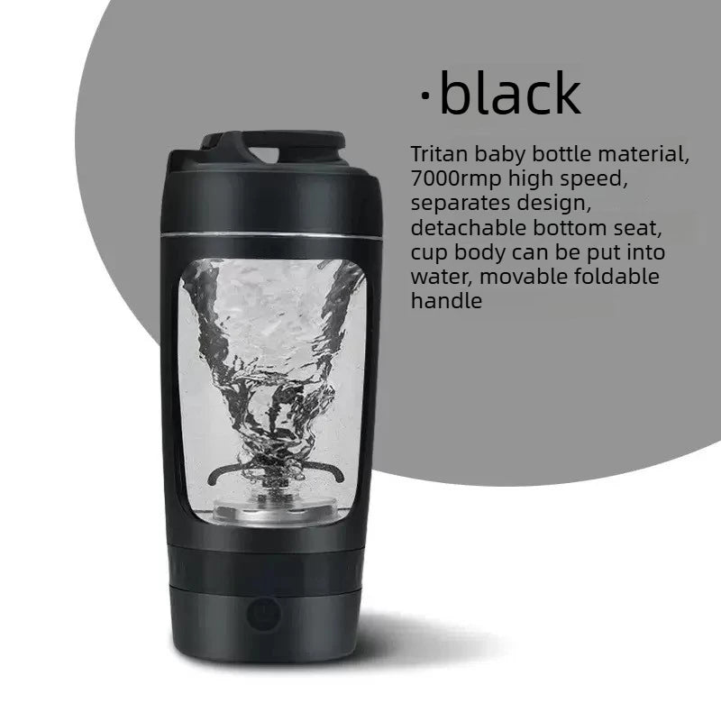 Copo Misturador Elétrico Automático 630ml com USB Recarregável