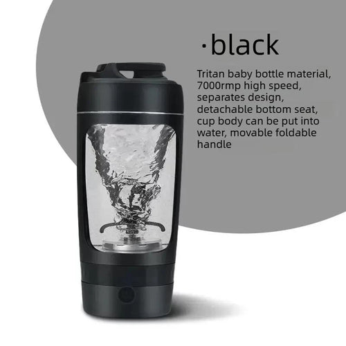 Copo Misturador Elétrico Automático 630ml com USB Recarregável