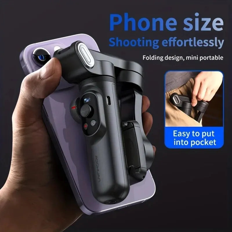 Estabilizador Gimbal de 3 Eixos para Smartphone