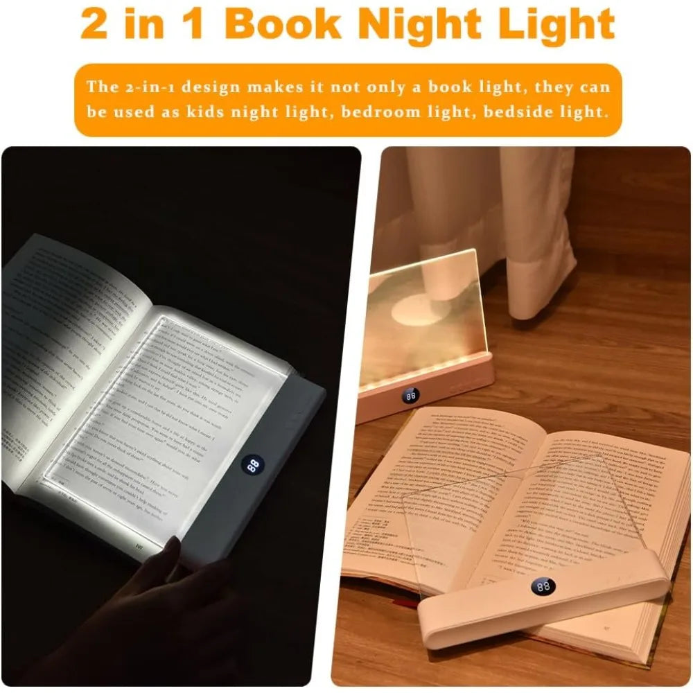Luminária de leitura LED de tela plana