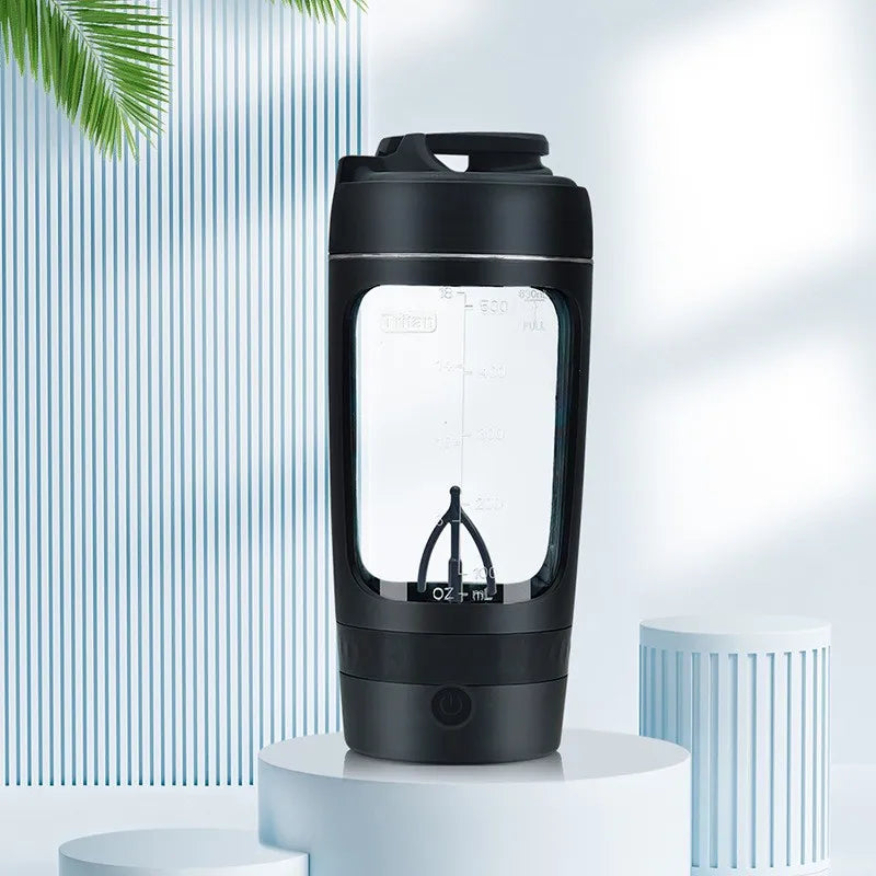 Copo Misturador Elétrico Automático 630ml com USB Recarregável